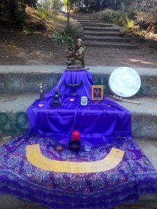 Dia Mundial de la Diosa 2016 altar