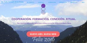 Feliz, 2016, web, templodeladiosa, templodeladiosa.es, felicitación